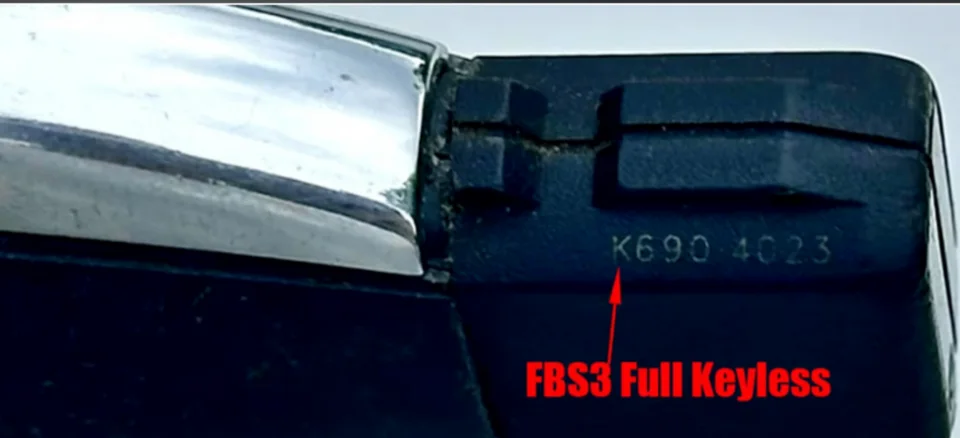 Маркування FBS3 Keyless